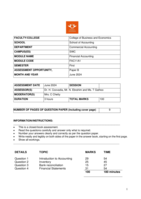 Financial Accounting