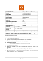 Risk Management