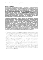 Governance Theory & Research Methodology