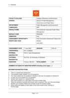 Technologically Integrated Public Policy Management
