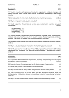 Tourism Marketing