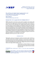 Who will protect the night's watch? legislative reform and a state apparatus for the comprehensive shielding of South African whistleblowers