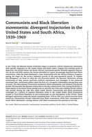 Communists and black liberation movements: divergent trajectories in the United States and South Africa, 1939-1969