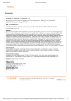 Three-dimensional bio-derived materials for biomedical applications: challenges and opportunities
