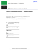 Whewell's fundamental antithesis : A lineage of influence