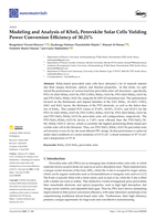 Modeling and analysis of KSnI3 perovskite solar cells yielding power conversion efficiency of 30.21%