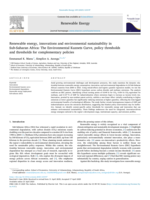 Renewable energy, innovations and environmental sustainability in Sub-Saharan Africa: The environmental kuznets curve, policy thresholds and thresholds for complementary policies