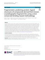 Fragmenstein: predicting protein–ligand structures of compounds derived from known crystallographic fragment hits using a strict conserved-binding–based methodology