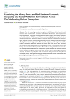 Examining the misery index and its effects on economic inequality and social welfare in Sub-Saharan Africa : the moderating role of corruption