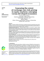Assessing the extent of exchange rate risk pricing in equity markets: emerging versus developed economies