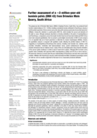Further assessment of a-2-million-year-old hominin pelvis (DNH 43) from Drimolen Main Quarry, South Africa