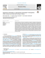 Appropriate technologies or appropriating technologies? Technopolitics within artisanal and small-scale mining in Ghana