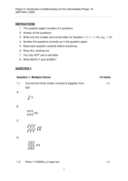 Introduction to Mathematics for the Intermediate Phase 1A