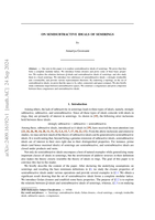 On semisubtractive ideals of semirings