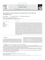 The centrality of energy transition: New global shifts and old realities for sub-Saharan Africa