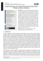 Health challenges and coping mechanisms of female street children in Harare, Zimbabwe