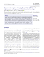 Experimental investigation of knapping characteristics of dolerite and implications for the interpretation of middle stone age technologies