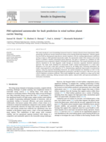 PSO-optimised autoencoder for fault prediction in wind turbine planet carrier bearing