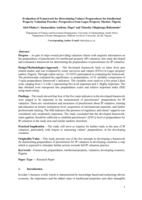Evaluation of framework for determining valuers preparedness for intellectual property valuation practice: perspectives from Lagos property market, Nigeria