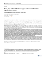 Where, when and what? A national support centre scenario for victims of gender‑based violence: A national support centre scenario for victims of gender-based violence