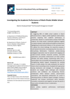 Investigating the academic performance of math-phobic middle school students