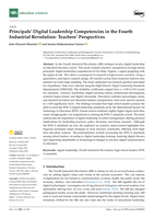 Principals’ digital leadership competencies in the fourth industrial revolution : Teachers’ perspectives