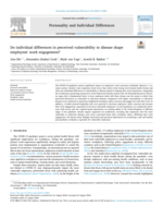 Do individual differences in perceived vulnerability to disease shape employees' work engagement?