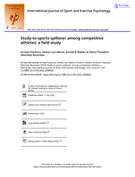 Study-to-sports spillover among competitive athletes: a field study