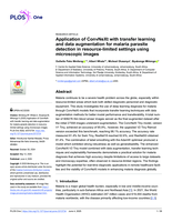 Application of ConvNeXt with transfer learning and data augmentation for malaria parasite detection in resource-limited settings using microscopic images