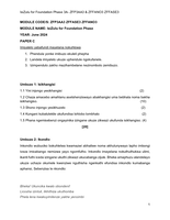 SESOTHO FOR THE FOUNDATION PHASE 3A