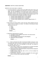 Business law 1A