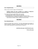 Philosophy 3A