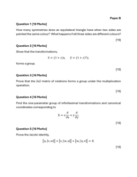 Lie groups and lie algebras
