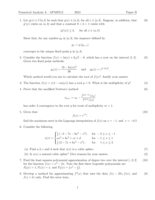 Numerical Analysis A