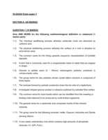 Sedimentology and Stratigraphy