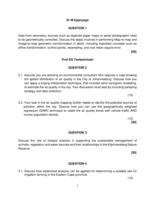 Geo-informatics 1: Geographic Information Systems