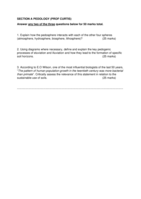 Pedography & biogeography