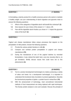 Food Biochemistry III