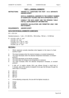 CHEMISTRY 1B (THEORY)