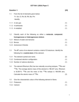 Chemistry (paper C)