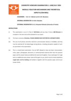 REACTION MECHANISMS AND THEORETICAL ASPECTS