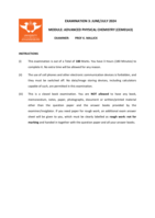 ADVANCED PHYSICAL CHEMISTRY