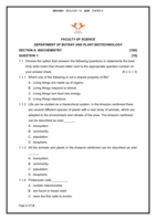 BIOLOGY 1A