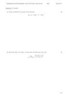 MULTIVARIABLE AND VECTOR CALCULUS