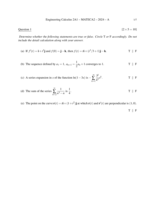 Engineering Calculus 2A1