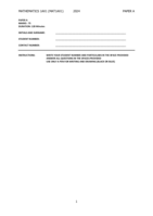 MATHEMATICS 1AX1