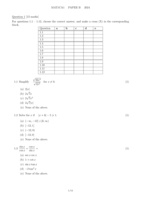 Bio & Enviro Mathematics and Statistics