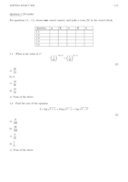 Mathematics for teachers
