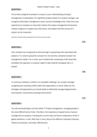 Introduction to IT project management