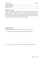 Statistics